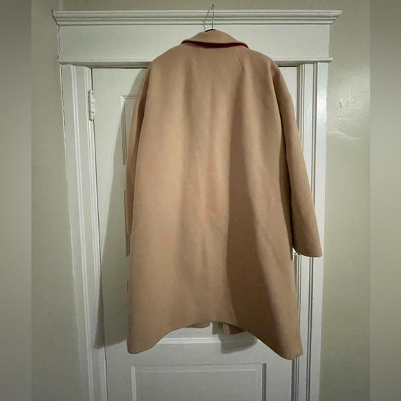 Woman’s Topshop Lily Knit Back Midi Coat - Picture 4 of 6